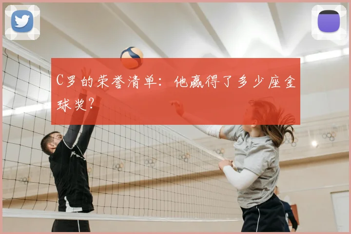 C罗的荣誉清单:他赢得了多少座金球奖?